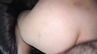 Happy cougar loving oral sex and anal sex with her son