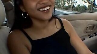 Long hooters dark haired titty-boned and oral sex a penis until it jizzes on her face