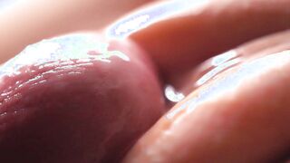 SLOW MOTION macro penetration into incredible sexy detail