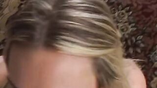 goddess blonde women give a blow and ride a rough penis