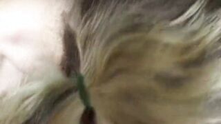 Blondine am Strassenrand aufgerissen und durch gefickt