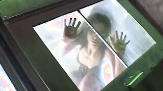 Brunettes asshole is huge enough for penis