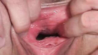 Brunettes asshole is huge enough for penis
