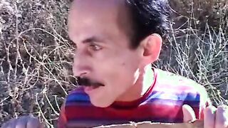 Nice blonde takes a stranded man into, fucks him because she cares
