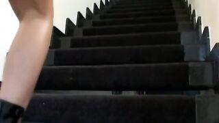 2 men banged! a goddess desired blonde sluts on the white couch