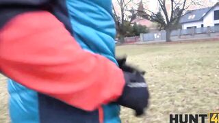 HUNT4K. Met man with irresistible fiance leads to extreme session of sex