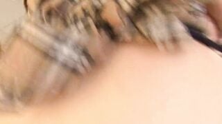 Japanese student gets her first anal 3 way into the classroom