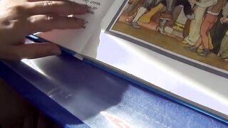 SCHOOL GIRL OFFER HAND JOB TO CLASSMATE UNDER THE TABLE DURING LESSON )))