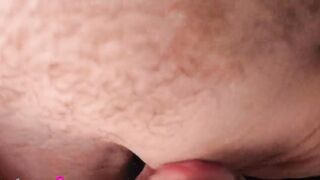 Stepsister Loves Slobbery Bj and Cum Into Mouth Female point of view