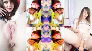 Sucking Off And Fucking A Squirting Sex Toy Messy Fun