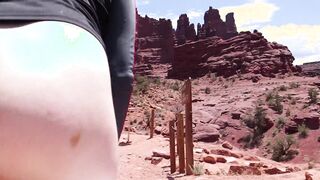 An Public Encounter into Moab Cheetah Adora Ride Cock Outdoor Offer Oral Sex Doggy Style Fucking PAWG BWC
