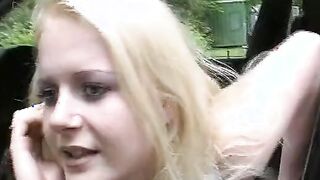 Blonde Outside von pannenhelfer gefickt