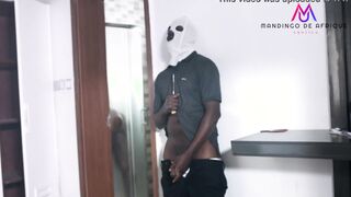 LONG BUTT 18 YEAR OLD FUCKS A HUGE EBONY PENIS THIEF