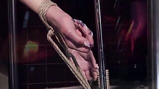 The bondage shop story.Thieves deserves cruel punishment. African Sonja and Chanel. Insane BONDAGE clip.The full scene.