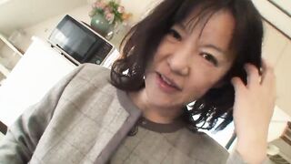 Japanese skank likes to enjoy with huge dick #5 - three scenes