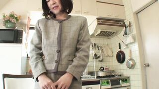 Japanese skank likes to enjoy with huge dick #5 - three scenes