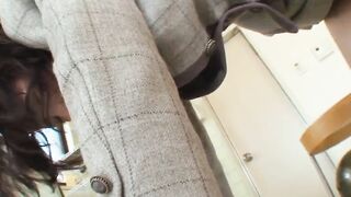 Japanese skank likes to enjoy with huge dick #5 - three scenes