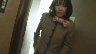 Japanese skank likes to enjoy with huge dick #5 - three scenes
