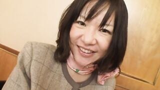 Japanese skank likes to enjoy with huge dick #5 - three scenes