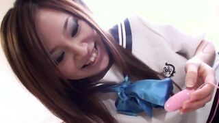 Japanese skank likes to enjoy with huge dick #5 - three scenes
