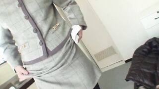 Japanese skank likes to enjoy with huge dick #5 - three scenes