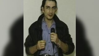 Junges 19 Yo auf dem Klo erwicht
