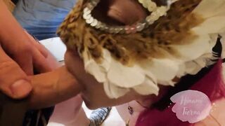 women wanted a cake, but boy convinced her to suck it to eat