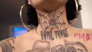 Huge Titty Inked Gets Screwed inside Tight Butt - Genevieve Sinn