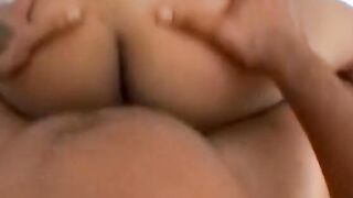 Beauty latin whore getting her snatch rammed by dick