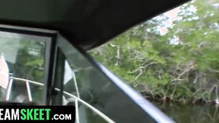 This women Blows - Slim 19 Year Old Gets Naked Off Her Clothes And Blows On Her Bro Friends