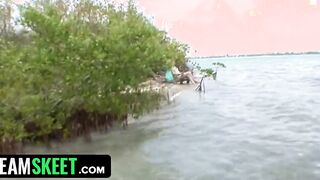 This sluts Blows - Lusty 18 Blows Dick Outdoors And Gets Large Cum Into Her Face