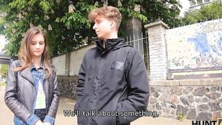 HUNT4K. bimbos blows and gets it on into a vaginal way with boy who pays