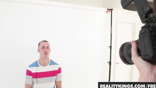 Reality Kings - Sarah Shevon And Dana Dearmond share penis inside CFNM anal three-way