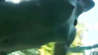 Ami Emmerson gets pummeled underwater