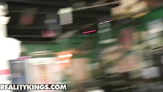Reality Kings - Big Boobed Barmaid Savanna will do anything for a long enough tip