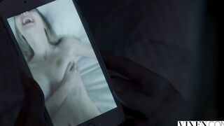 VIXEN Goddess Blonde 18 Gets Caught Cheating On Clip