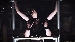 Submissive thot gets rough fetish sex while tiedup
