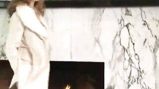Classy Lady Gets Naked her Clothes Off