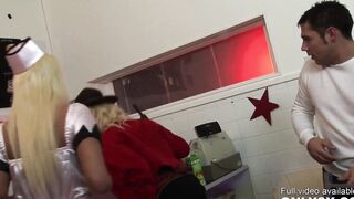 Only3x (Network) brings you - Amy Azurra and Renee Richards inside Group Sex - Blonde video - by Only3x Network of Sites