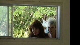 Vintage Outside Porn With Chessie Moore Fucking a African Stud While The Girls View