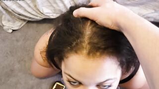 Casting Curvy: Huge Booty Twerking College school girl becomes a porn camgirl!
