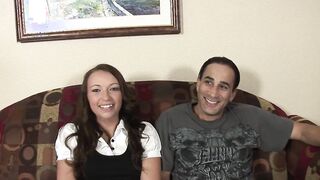Lovers of boyfriends do porn casting to earn $