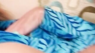 His monstrous ebony dick makes this white Girl moan like filthy