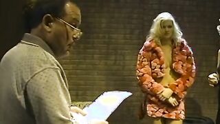Lucky hunk gets to plowed a hungry blonde and dark haired into the bedroom