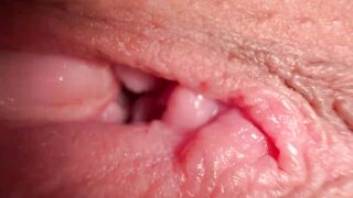 Bombshell close up vagina masturbation, real teens orgasm
