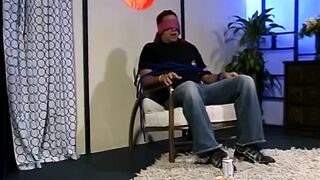 Biggest african dude fucks dark haired while BF watches
