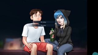 SUMMERTIME SAGA #123 • Beauty masturbation into the middle of the night