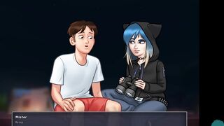 SUMMERTIME SAGA #123 • Beauty masturbation into the middle of the night