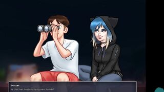 SUMMERTIME SAGA #123 • Beauty masturbation into the middle of the night