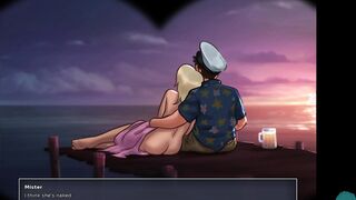 SUMMERTIME SAGA #123 • Beauty masturbation into the middle of the night